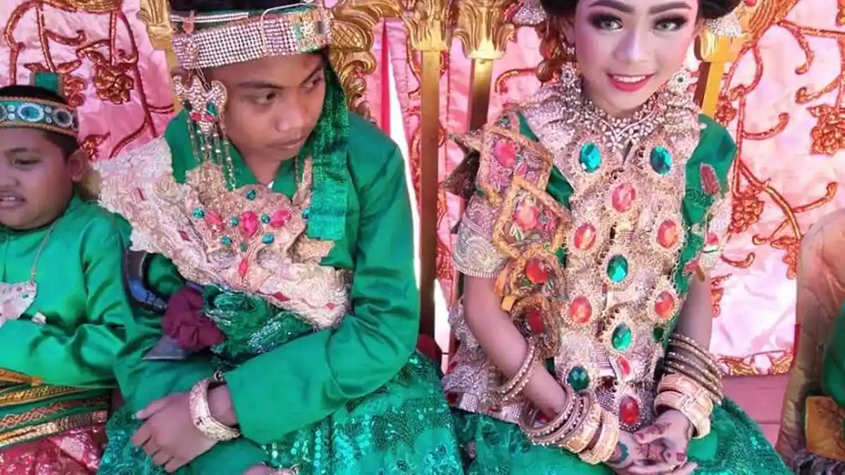 Diva dan Asnur Menikah di Usia Muda, Sudah Pacaran Sejak Kecil