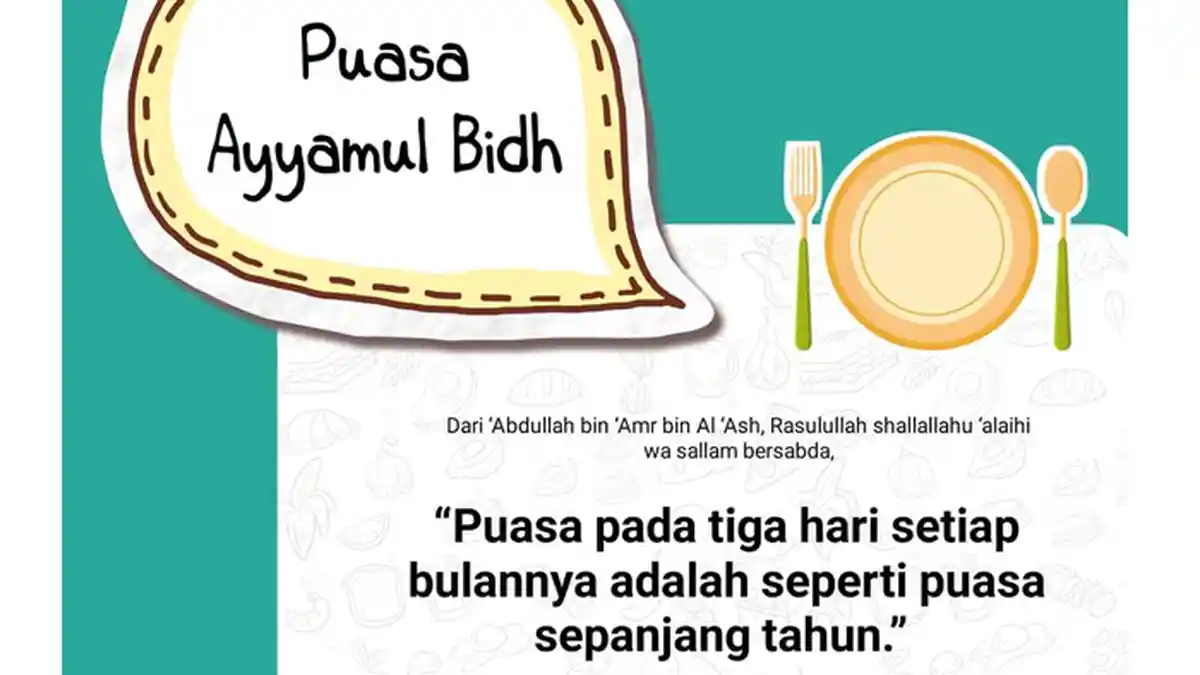 Jadwal Puasa Ayyamul Bidh Bulan Muharram Mulai 22 Agustus 2021, Lengkap dengan Niat dan Keutamaannya