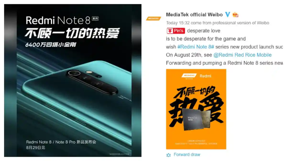MediaTek Konfirmasi Redmi Note 8 Bakal Gunakan Chipset Gaming Helio G90T dan Triple Kamera