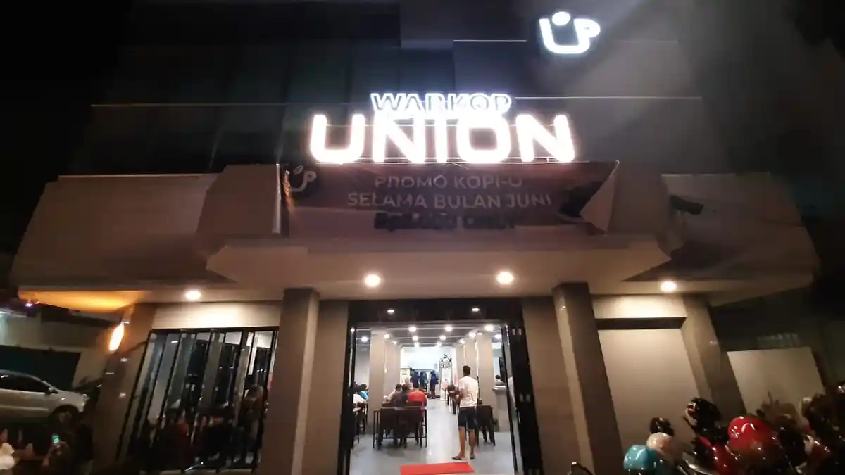 Warkop Union Bernuansa Cafe, Secangkir Kopi Hanya Rp3 Ribu Selama Bulan Juni