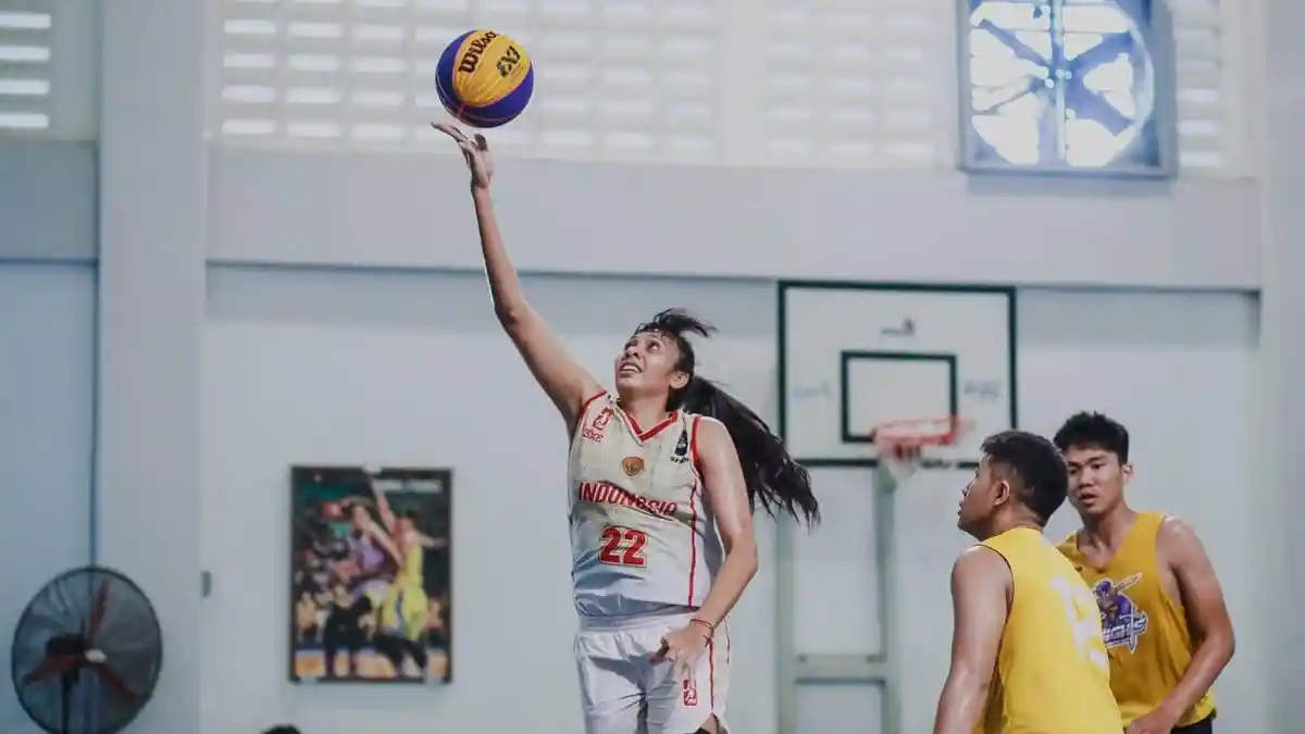 Lapangan Basket di Yogya Merangkap Tempat Mantenan