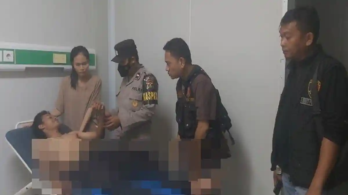 Marah Ditagih Bayar Paket yang Diterimanya, Konsumen Tusuk Kurir COD di Banyuasin