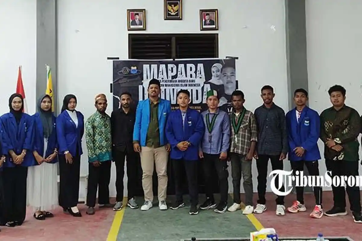 MAPABA 2025 PMII Kabupaten Sorong , Cetak Kader-kader Muda Berkarakter Islam dan Kebangsaan