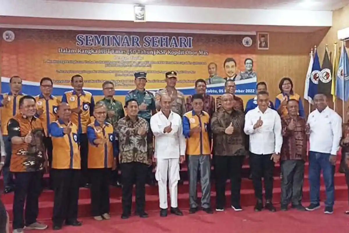 HUT ke 50 Obor Mas, Gubernur NTT Puji Kemajuan Koperasi KSP Kopdit Obor Mas