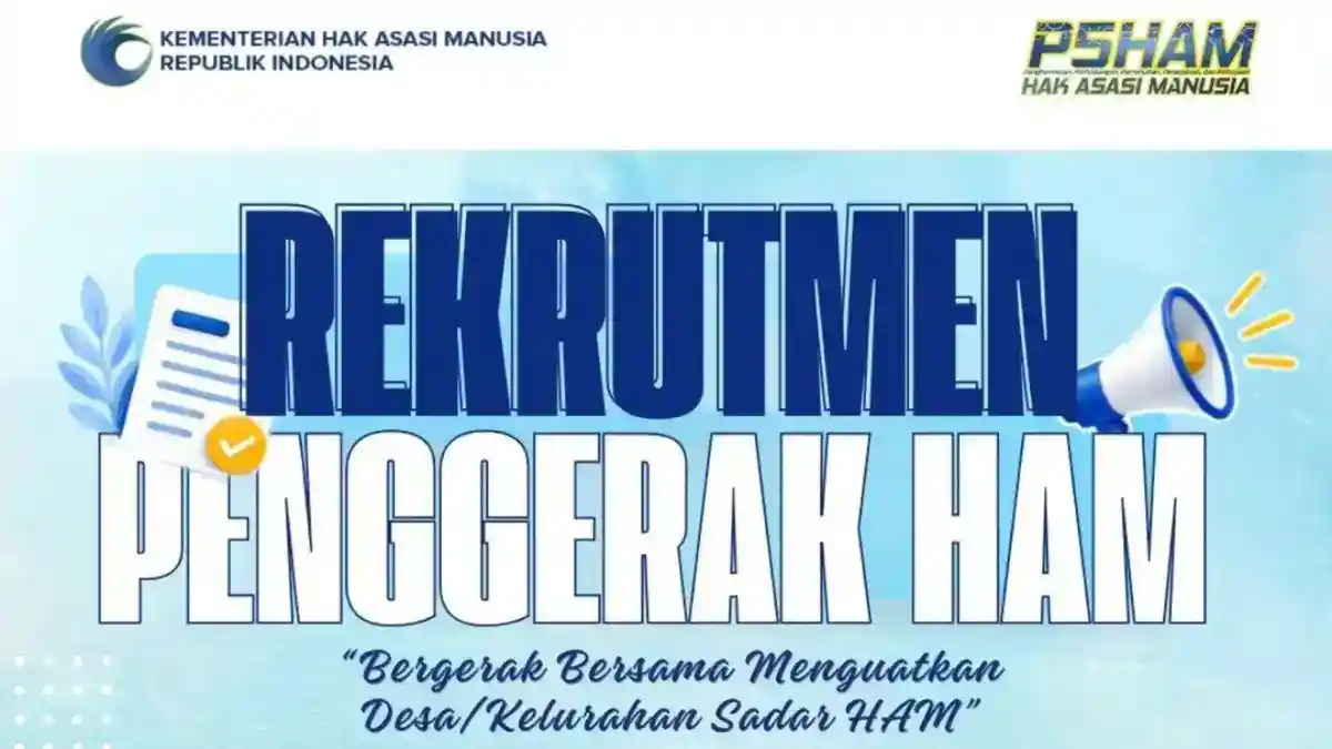 Lowongan Kerja di Kementerian HAM, Dibutuhkan 200 Orang untuk Penempatan di Seluruh Indonesia - Tribunkaltim.co