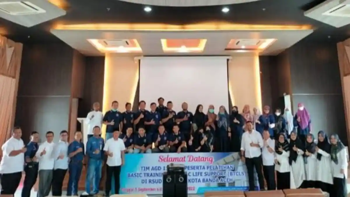 RSUD Meuraxa Adakan Pelatihan BTCLS untuk Tenaga Kesehatan