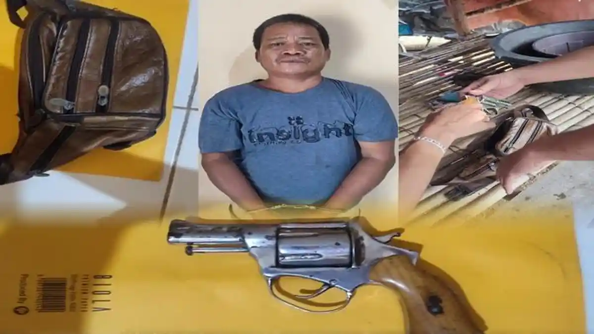 Petani di Muba Ditangkap Polisi, Simpan Senpi Rakitan Beserta Amunisi di Dalam Tas