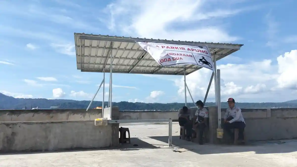 Pasar Mardika Ambon Kini Tertata, Dishub Sediakan Parkir Apung untuk Roda Dua