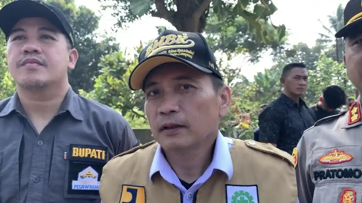 Jalan di Pesawaran Lampung Mulai Diperbaiki, Dendi: Bukan karena Viral