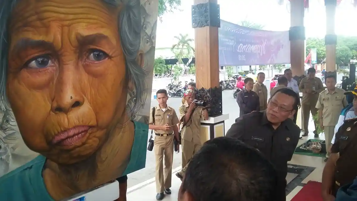 Ada Yang Menarik Dalam Pameran Seni Lukis DKS Di Situbondo, Apa Saja Itu