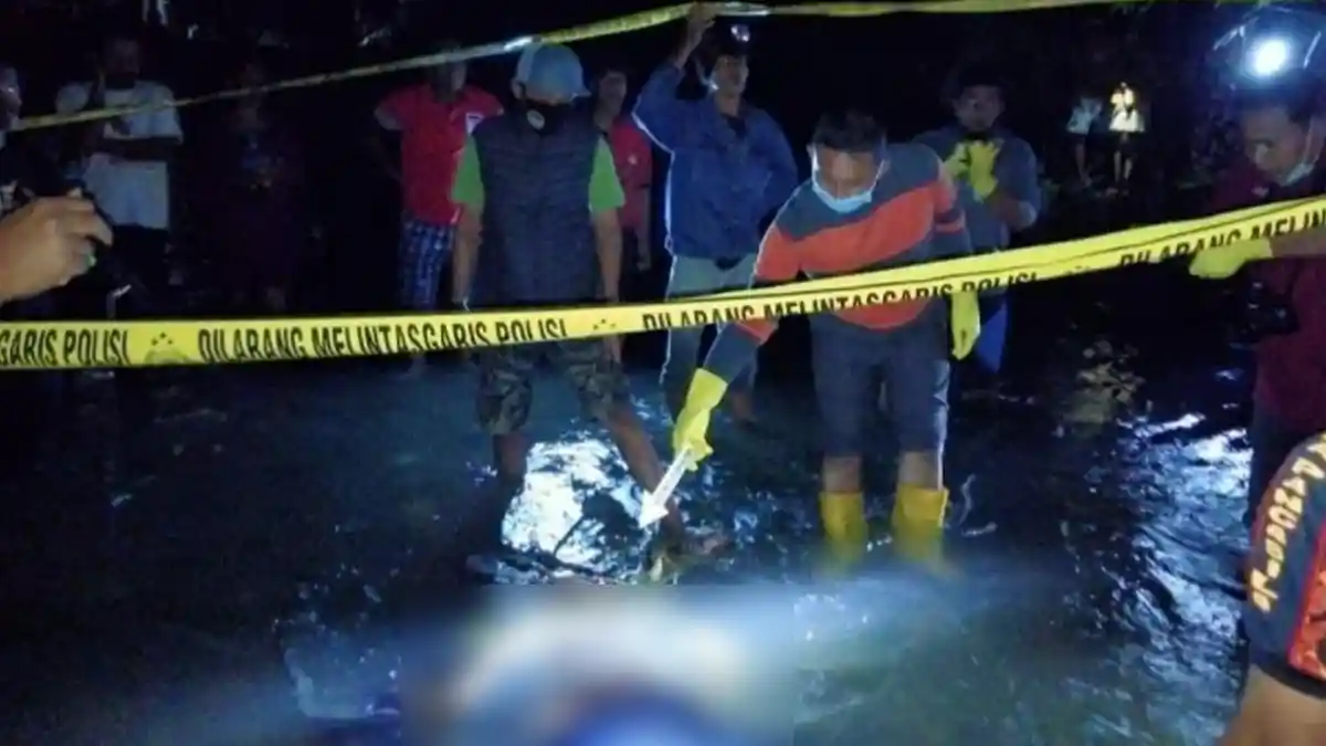 Diduga Terpeleset saat Mancing, Pria Blitar Ditemukan Tewas Hanyut di Sungai Lahar