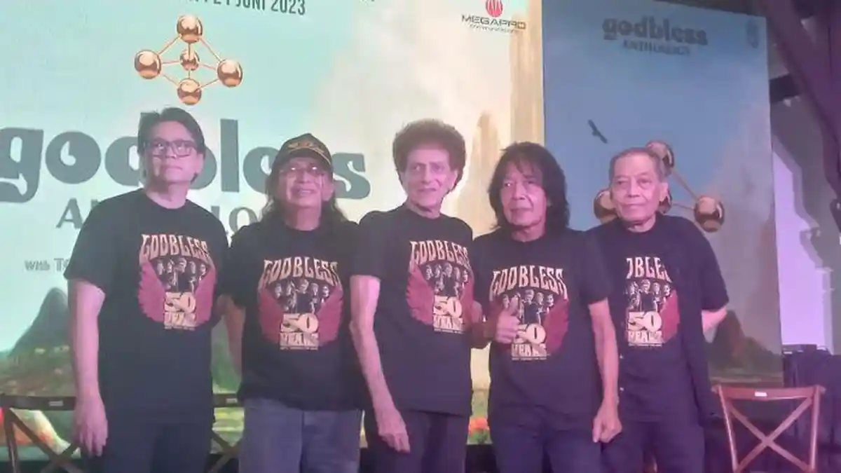 Anthology God Bless, 50 Tahun Berkarya Gelar Tur di 6 Kota, Achmad Albar: Kuncinya Saling Toleransi
