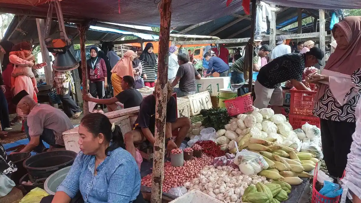 Harga Bawang Merah Stagnan Sebulan Terakhir di Palakka Bone, Tembus Rp60 Ribu Per Kg