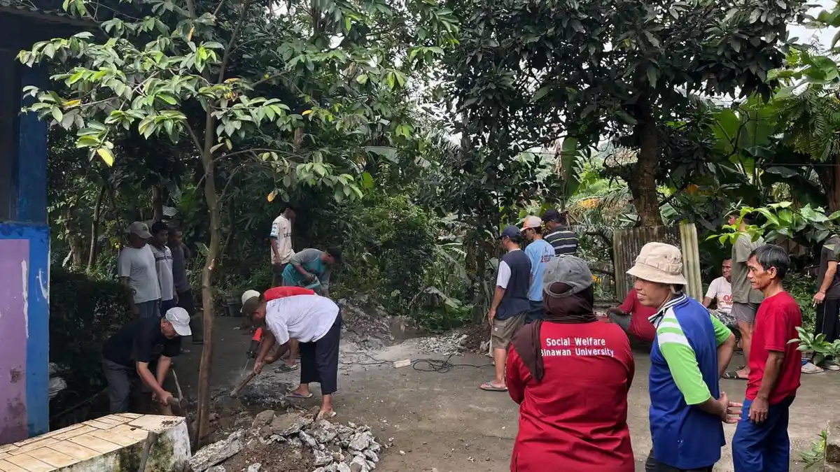 KKN Universitas Binawan Dorong Desa Sehat di Pasar Kemis Tangerang