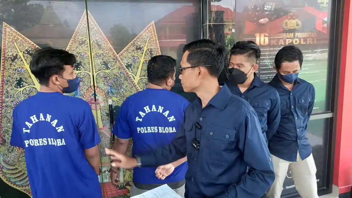 Warga Blora dan Rembang Diciduk Polisi Terkait Kasus Narkoba, Barang Bukti 1,7 Gram Sabu