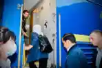 Presiden Jokowi dan Iriana Naik Kereta Api Menuju Ukraina