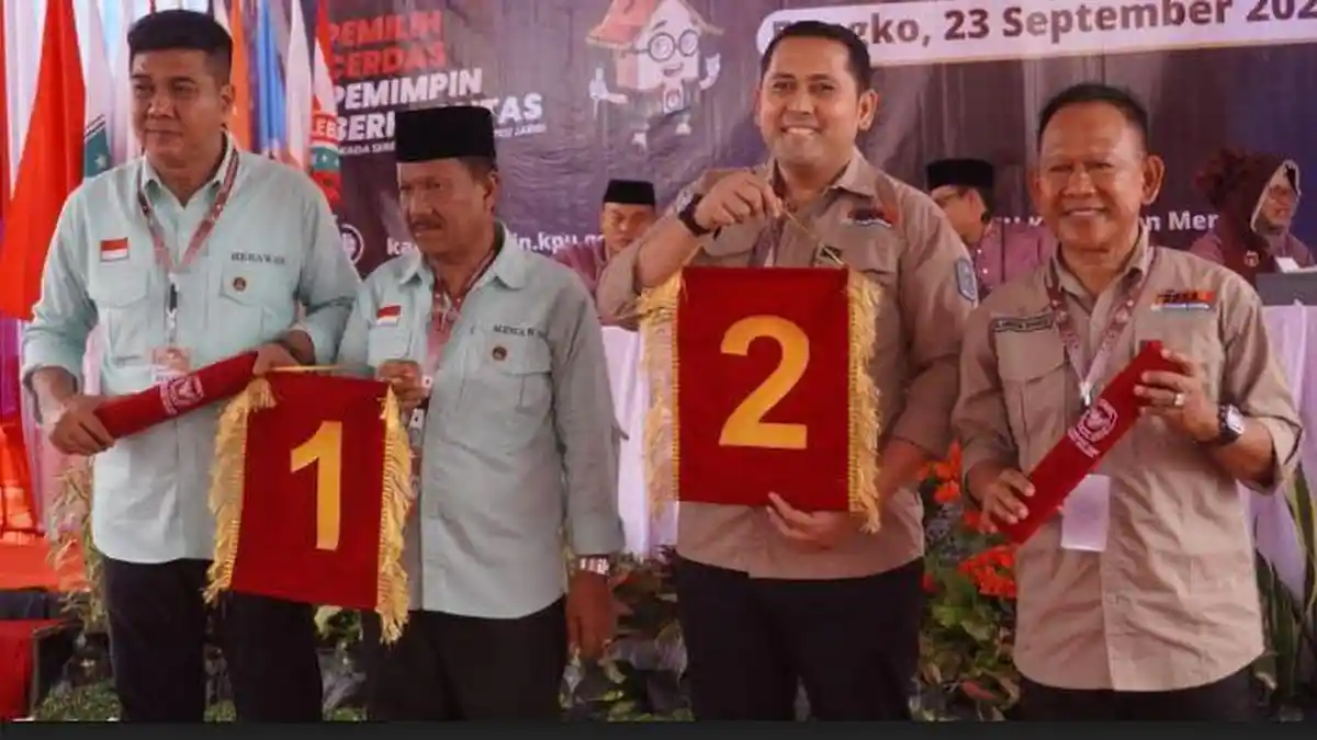 2 Paslon Pilkada Merangin Nyoblos di TPS Terdekat, Ini Harapan Nalim dan Syukur