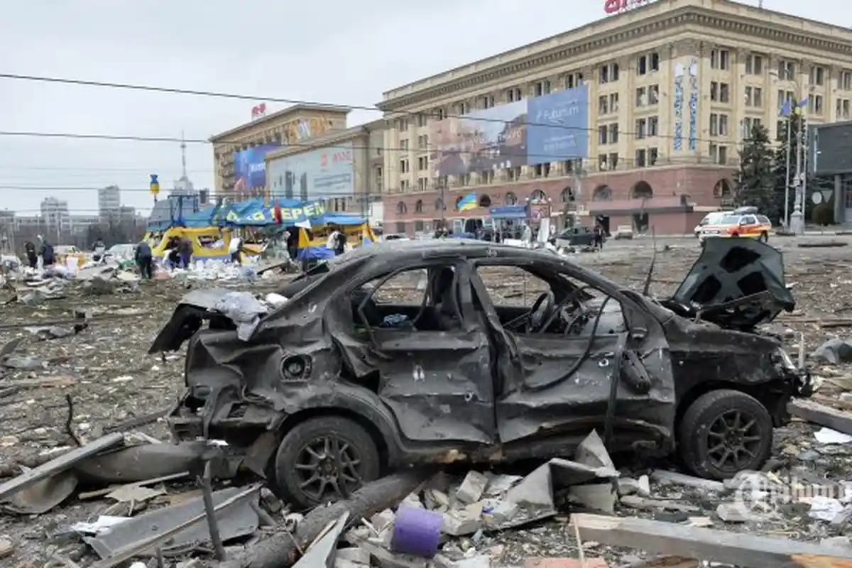 7 Warga Ukraina Terdiri Perempuan dan Anak Tewas Ditembaki Tentara Rusia Saat Invasi