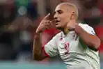 Selebrasi Wahbi Khazri Usai Bobol Gawang Prancis