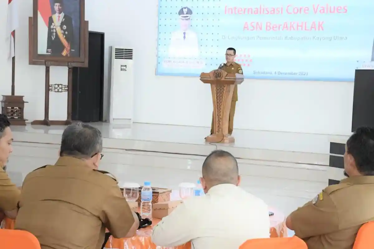 ASN BerAKHLAK dan Berkelas, Langkah Pemerintah Kayong Utara Menuju Indonesia Emas 2045