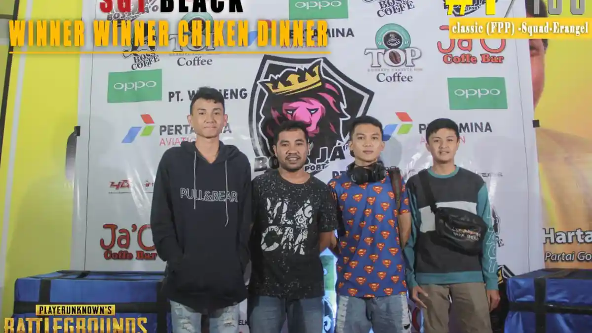 Boss Ja'o Skuad Gelar Lomba PUBG Mobile di Aula Golkar Kota Kupang