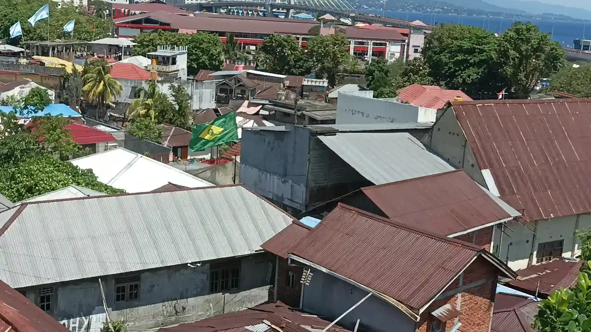 Kampung Warna-Warni Sindulang Manado Disebut Kampung Brazil Selama Piala Dunia - Tribunmanado.co.id