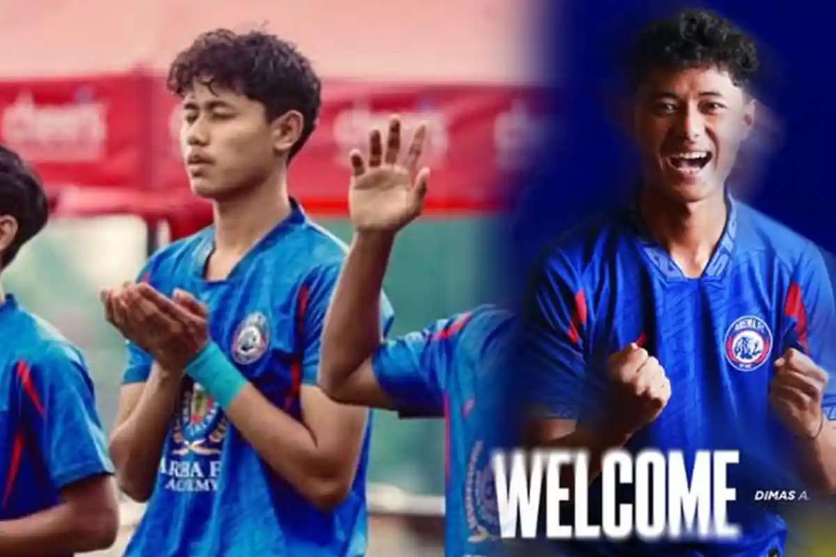 Profil Dimas Aryaguna Jebolan Arema FC U18 Masuk Tim Senior, Bibit Muda Boleh Diadu