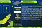 Peringatan Dini BMKG Sore Ini, Hujan Lebat Guyur Sejumlah Wilayah Sulut hingga Pukul 17.30 WITA