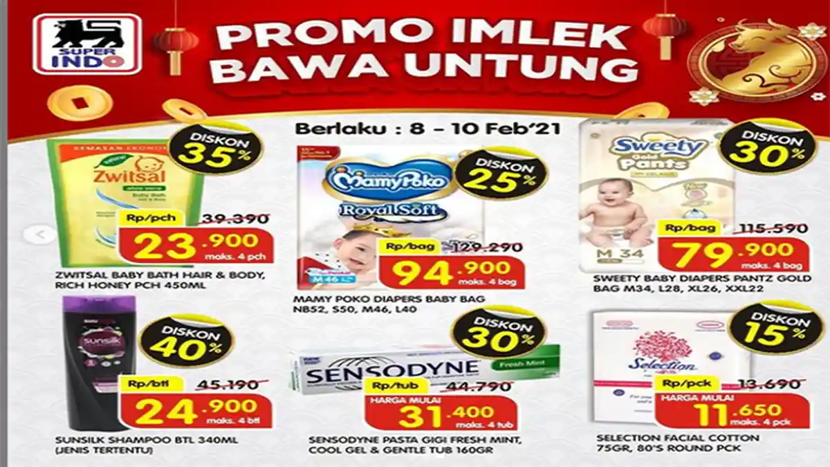 Promo Superindo Hari Ini Diskon Hingga 60 Persen, Promo Imlek Bawa Untung Harga Minyak Lebih Hemat
