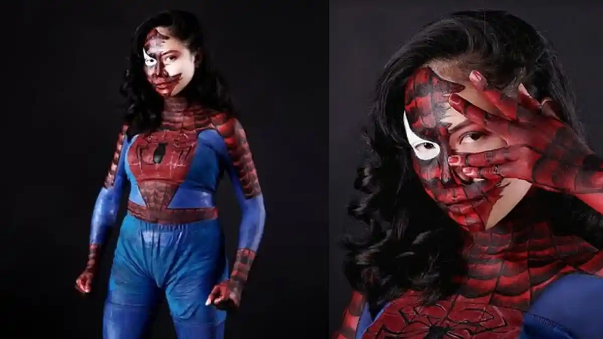Body Painting Ala MUA Sekar Anggraini : Harus Telaten saat Aplikasikan Make Up dan Cat