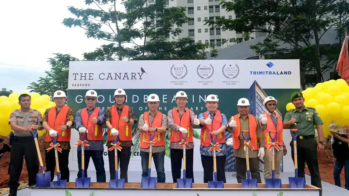LAND Lakukan Ground Breaking Tower Kedua Apartemen The Canary