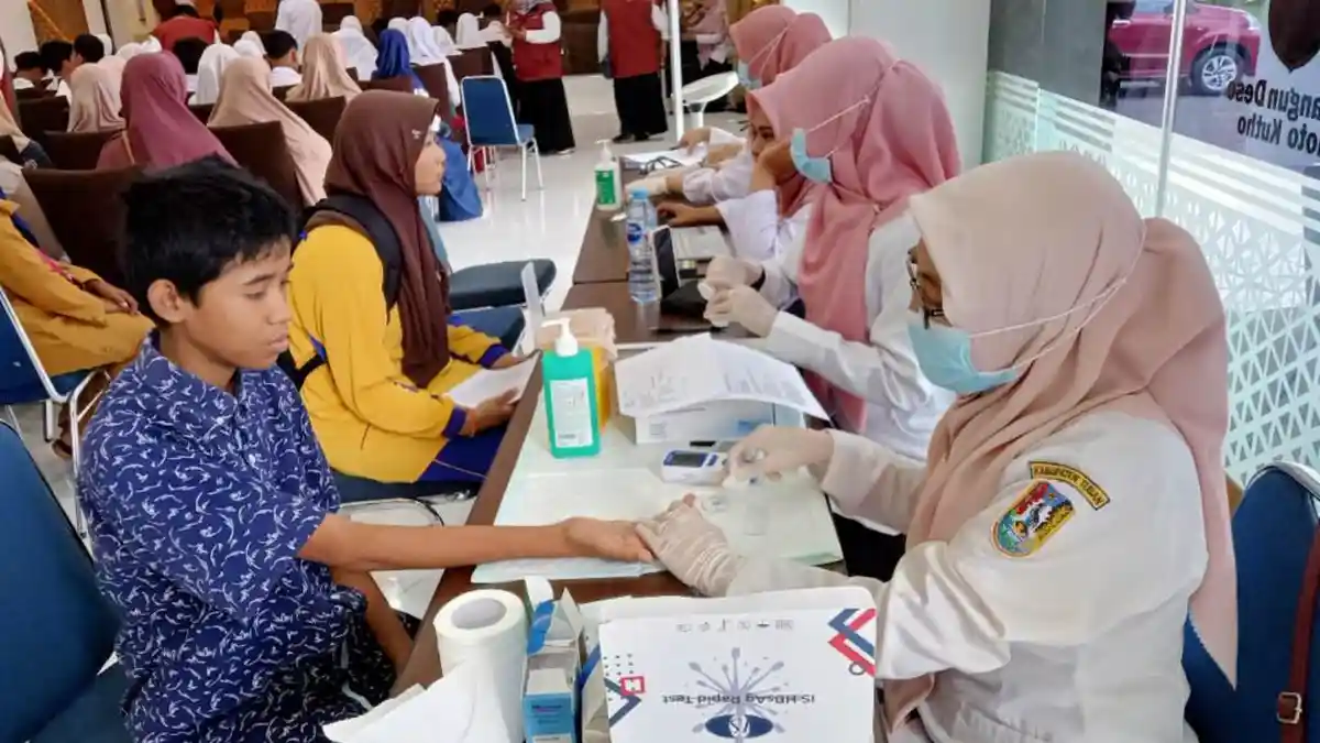 50 Calon Peserta Didik Sekolah Rakyat Tuban Dinyatakan Sehat