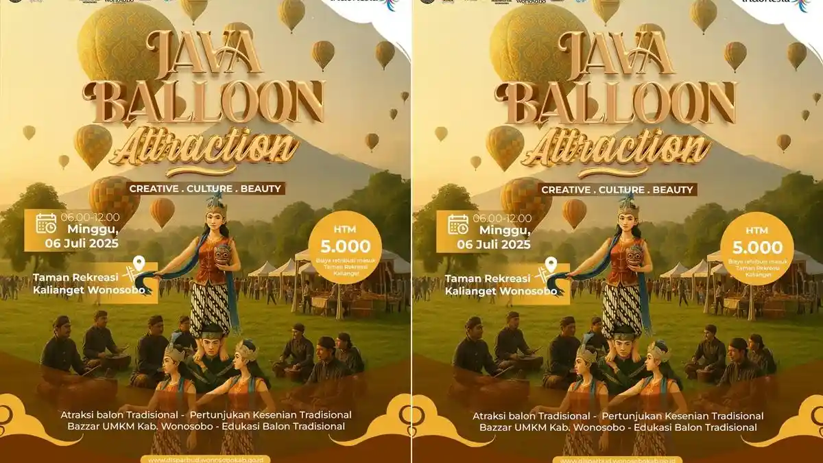 Java Balloon Attraction 2025 Kembali Digelar di Wonosobo, Suguhkan Formasi Spesial dan Paket VIP