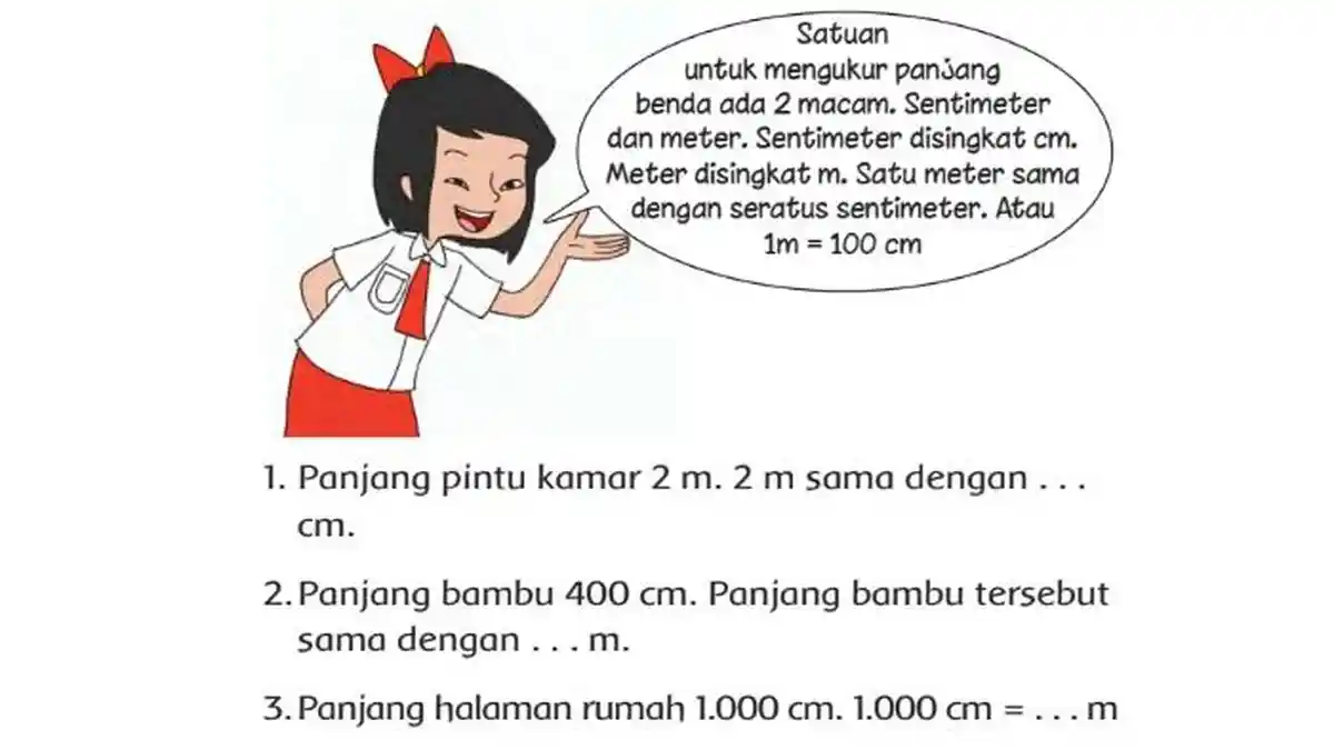 Kunci Jawaban Tema 5 Kelas 2 SD Halaman 120 121 122: Panjang Pintu Kamar