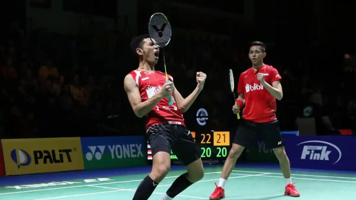 HASIL HONGKONG OPEN 2018 - Sengit di Set Pertama, Fajar/Rian Lolos ke Babak Kedua