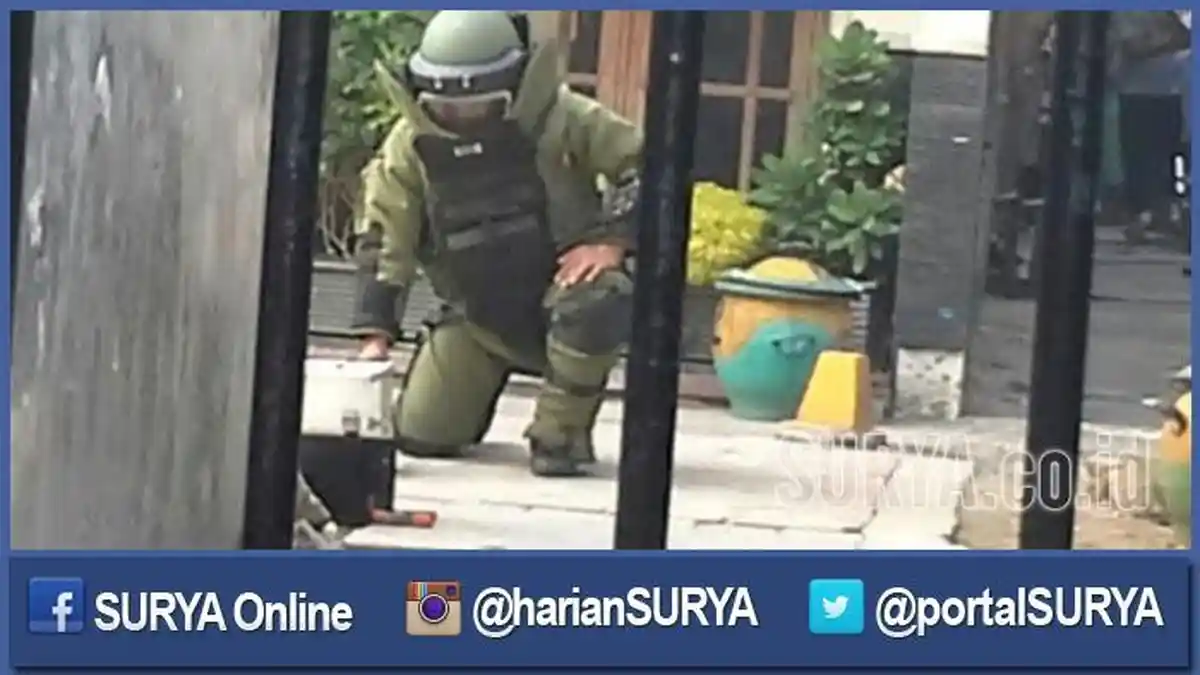 Kotak Kosmetik Bikin Geger Warga Tambaksari Akhirnya Diledakkan