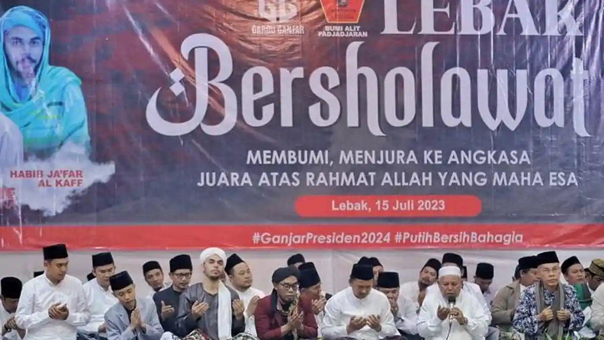 Gardu Ganjar Gelar Lebak Berselawat, Bentuk Doa dan Upaya Rawat Budaya