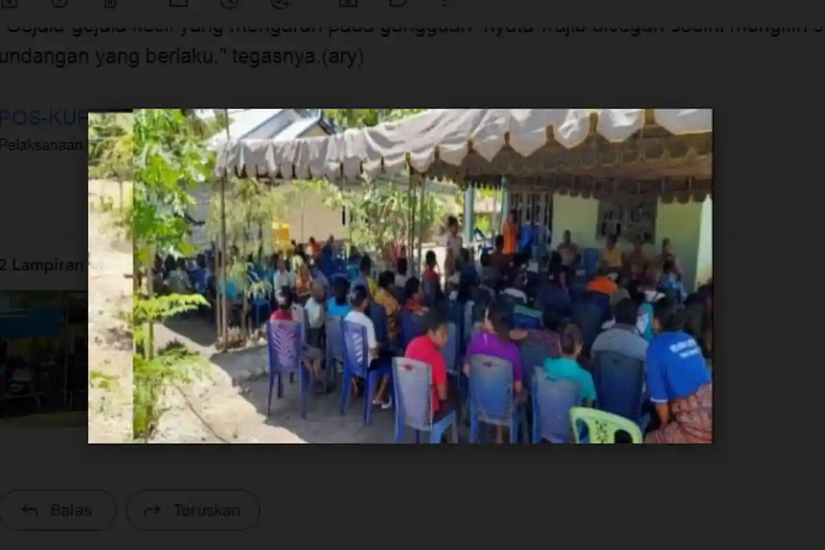 Pilkades Serentak di Kabupaten Kupang, 3 Calon Kades Oenoni II Amarasi Kampanye Serentak