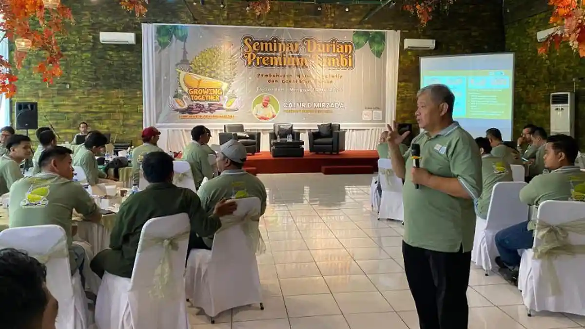 Komunitas Durian Premium Jambi Gelar Seminar di Ev Garden Jambi