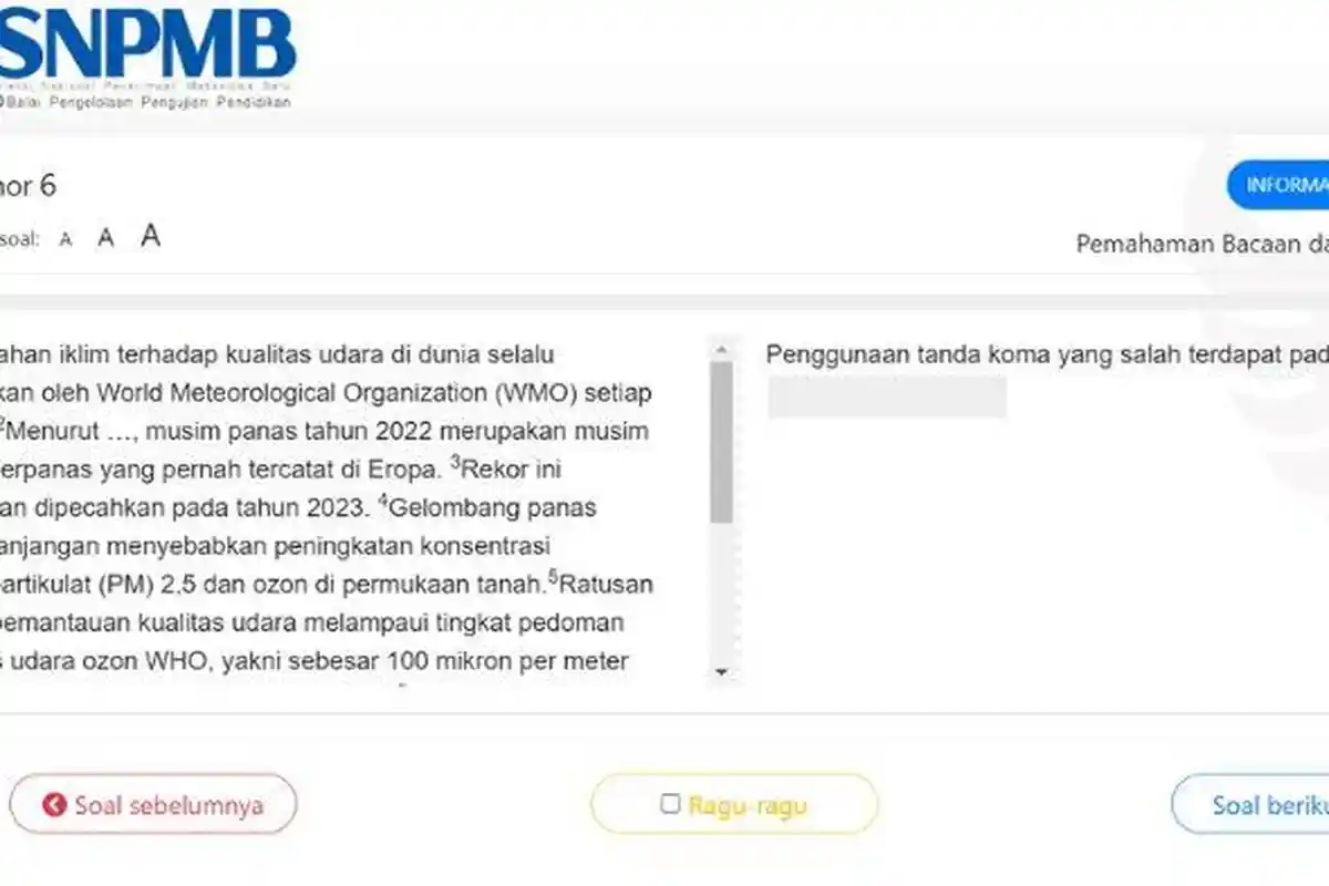 4 Contoh Soal Isian Singkat UTBK SNBT 2024 dan Pembahasan Lengkap Trik untuk Menjawabnya