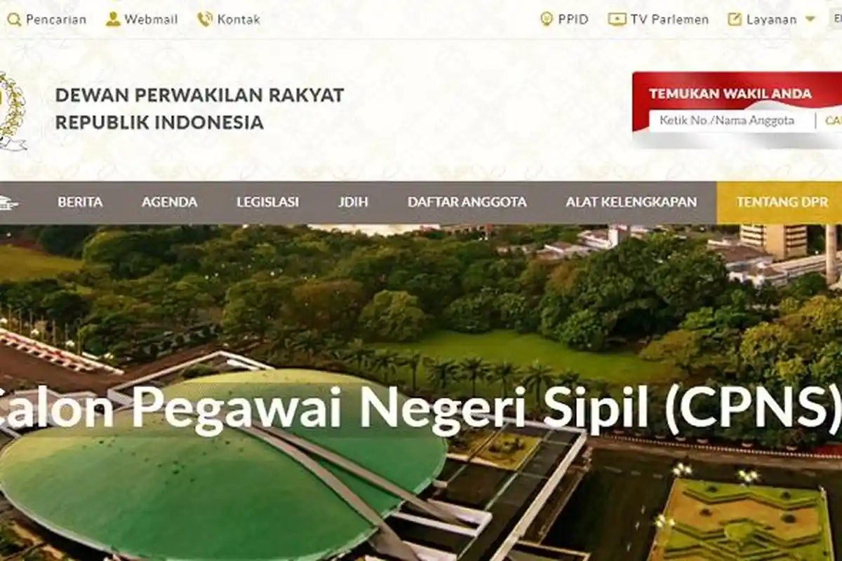 Materi SKB CAT pada CPNS DPR RI 2023 di 4 Formasi