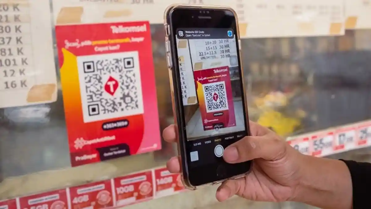 Cukup dengan Scan QR Code, Pelanggan Telkomsel Prabayar Bisa Beli Paket Data #PastiMurah 
