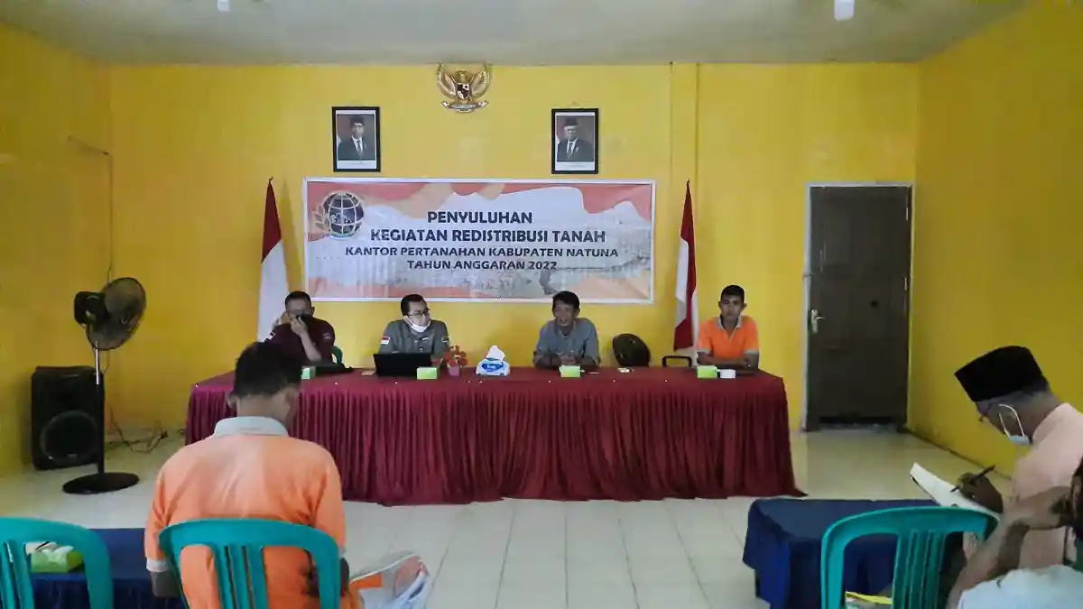 BPN Natuna Dapat Kuota PTSL 4.900 Persil, Tersebar di 7 Kecamatan