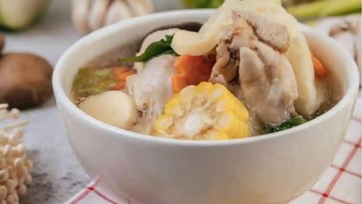 Resep Menu Sahur Simpel, Sup Ayam Kembang Tahu yang Penuhi Asupan Gizi