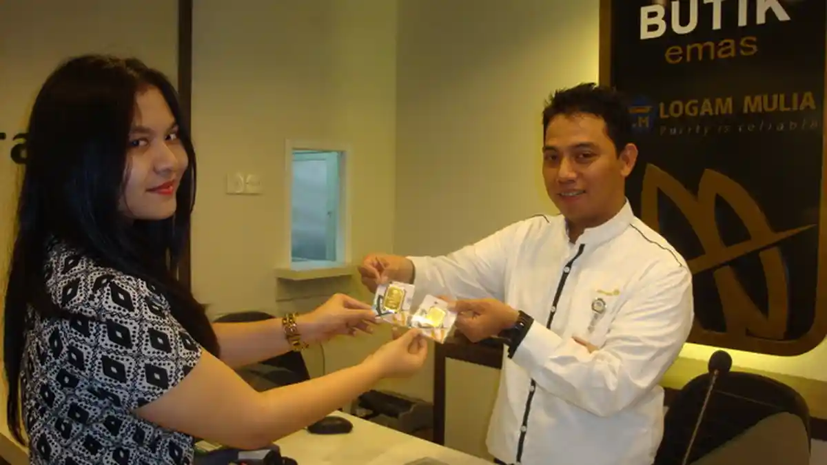 UPDATE Harga Emas Antam Senin 5 April 2021, Turun Rp 1.000 per Gram, Inilah Rincian Lengkapnya