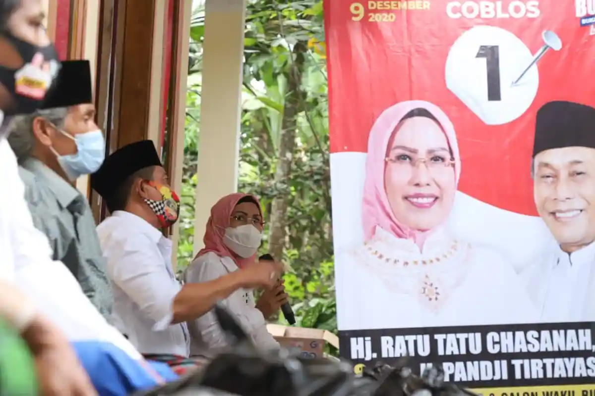 Hasil Quick Count Pilkada Tangsel dan Serang 2020, Ibu dan Anak Menangkan Pertarungan di Banten