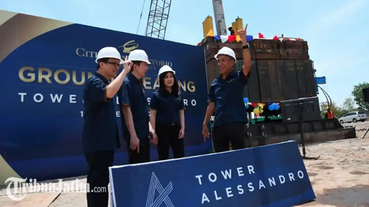 CitraLand Vittorio Groundbreaking Tower Alessandro, Sekaligus Launching Sisa Unit Apartemen