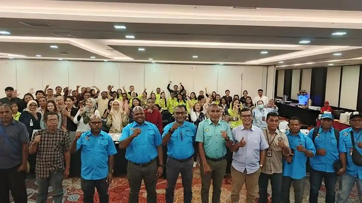 Gelar Rakor dengan Mitra Pengelola Kampung Sehat, Dirut YPMAK: Jadilah Duta Kesehatan yang Baik