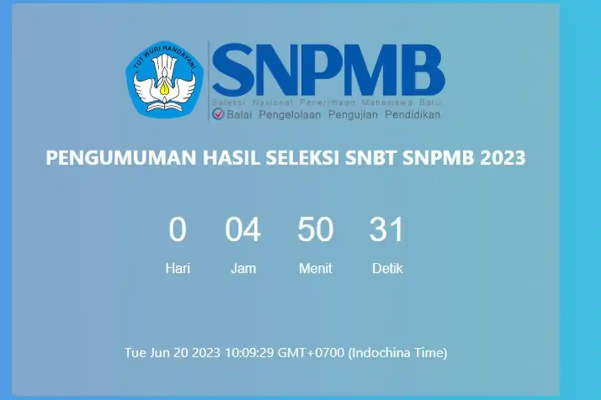 Hari Ini Pengumuman UTBK-SNBT 2023, Berikut Tandanya Jika Kamu Lolos Seleksi