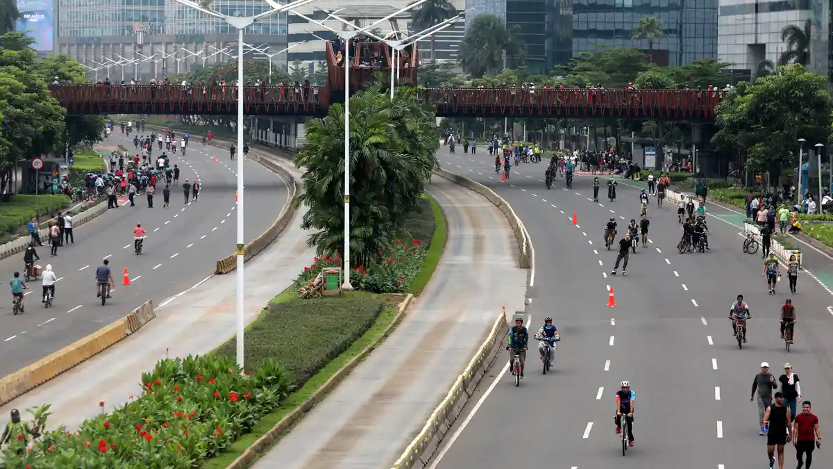 Catat, Minggu Ini CFD di Sudirman-Thamrin Ditiadakan Karena Bertepatan dengan Idul Adha 